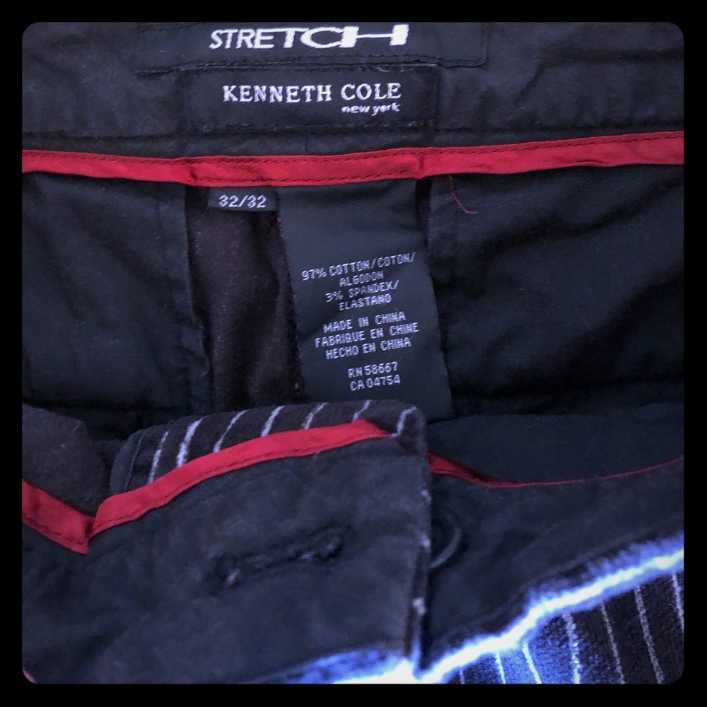 Corduroy pin striped dress pants by Kenneth Cole.